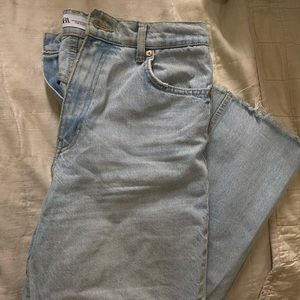 Zara light wash jeans